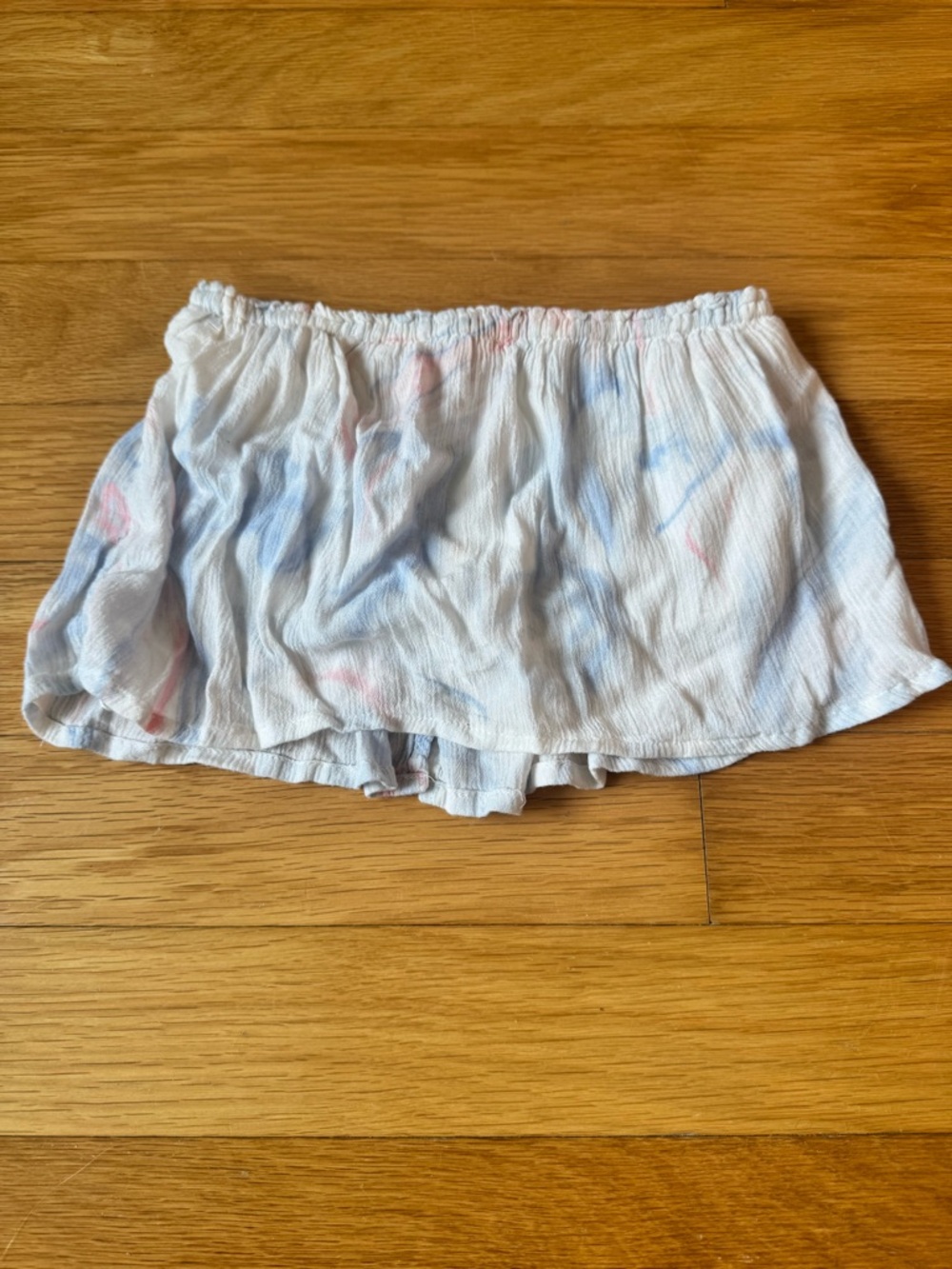 Hollister Light Tie Dye Bandeau Top